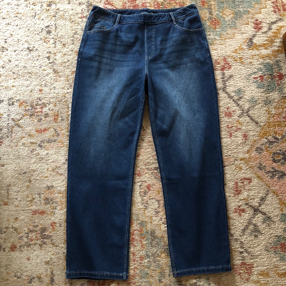 Halara straight leg jeans, XL petite, NWT!